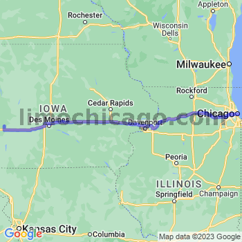 Travel from Elk Horn to Chicago Loop Limousine service to Chicago Loop
