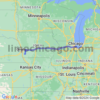 Travel from Hastings to Chicago Loop Limousine service to Chicago Loop