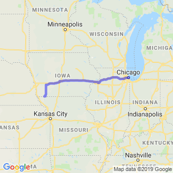 Travel from College Springs to Chicago Loop Limousine service to Chicago Loop