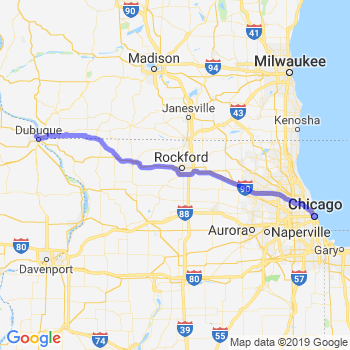 Travel from Dubuque to Chicago Loop Limousine service to Chicago Loop