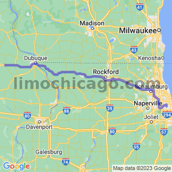 Travel from Delaware to Midway airport Limousine service to Midway airport (MDW)