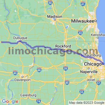 Travel from Delaware to Chicago Loop Limousine service to Chicago Loop