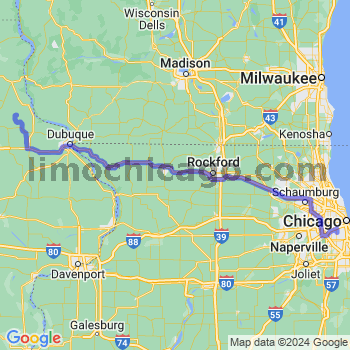 Travel from Garber to Midway airport Limousine service to Midway airport (MDW)