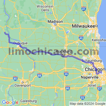 Travel from Garnavillo to Midway airport Limousine service to Midway airport (MDW)