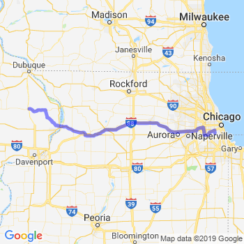 Travel from Maquoketa to Midway airport Limousine service to Midway airport (MDW)