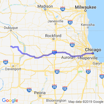 Travel from Maquoketa to Chicago Loop Limousine service to Chicago Loop