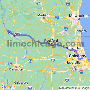 Travel from North Buena Vista to Midway airport Limousine service to Midway airport (MDW)
