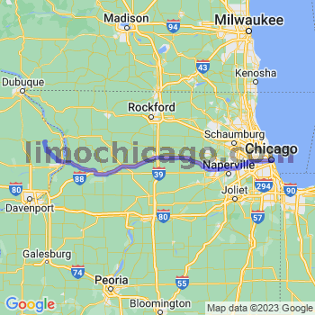 Travel from Preston to Chicago Loop Limousine service to Chicago Loop