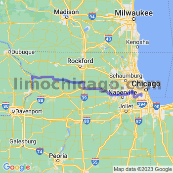 Travel from Sabula to Midway airport Limousine service to Midway airport (MDW)