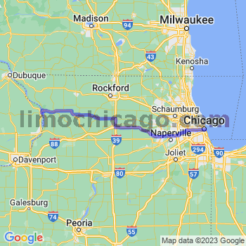 Limousine service to Chicago Loop