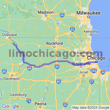 Limousine service to Chicago Loop