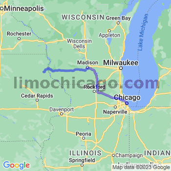 Limousine service to Chicago Loop