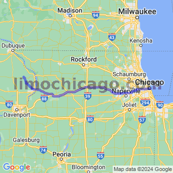 Limousine service to Chicago Loop