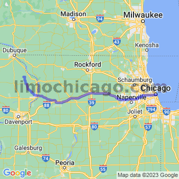 Limousine service to Chicago Loop