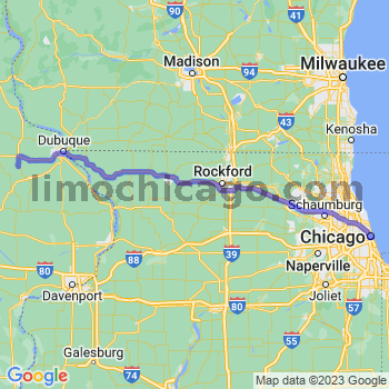 Limousine service to Chicago Loop