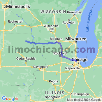 Travel from Castalia to O'Hare airport Limousine service to O'Hare airport (ORD)