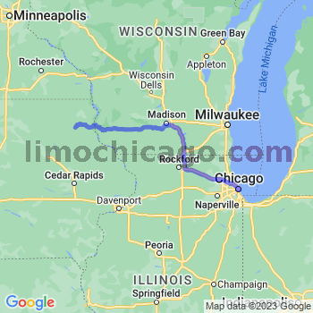 Limousine service to Chicago Loop