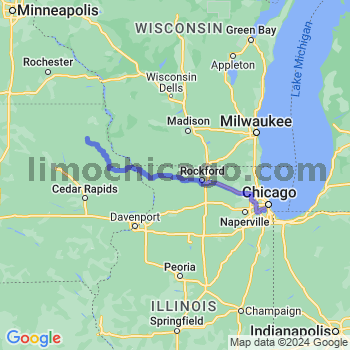 Travel from Elgin to Midway airport Limousine service to Midway airport (MDW)