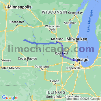 Travel from Fort Atkinson to O'Hare airport Limousine service to O'Hare airport (ORD)