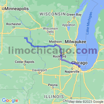 Limousine service to Chicago Loop