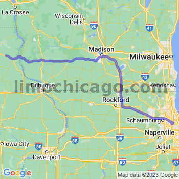 Travel from Luana to O'Hare airport Limousine service to O'Hare airport (ORD)