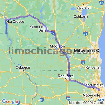Travel from New Albin to O'Hare airport Limousine service to O'Hare airport (ORD)