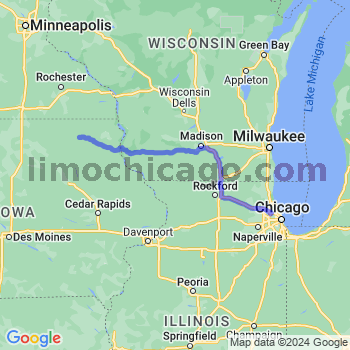 Travel from Protivin to O'Hare airport Limousine service to O'Hare airport (ORD)