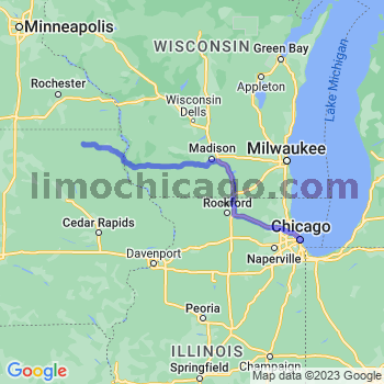 Travel from Ridgeway to Chicago Loop Limousine service to Chicago Loop