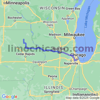 Travel from West Union to Midway airport Limousine service to Midway airport (MDW)