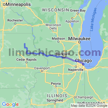 Travel from West Union to Chicago Loop Limousine service to Chicago Loop
