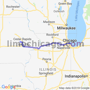 Travel from Atkins to Chicago Loop Limousine service to Chicago Loop