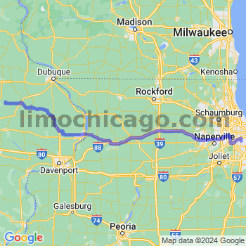 Travel from Prairieburg to Midway airport Limousine service to Midway airport (MDW)