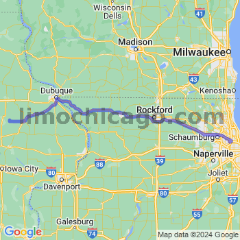 Travel from Prairieburg to O'Hare airport Limousine service to O'Hare airport (ORD)