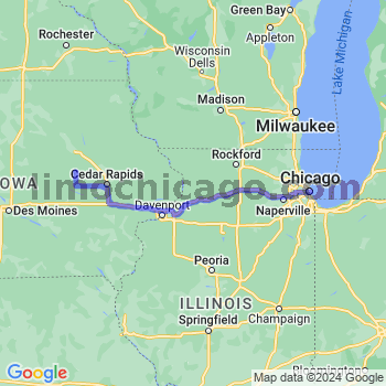 Travel from Dysart to Chicago Loop Limousine service to Chicago Loop