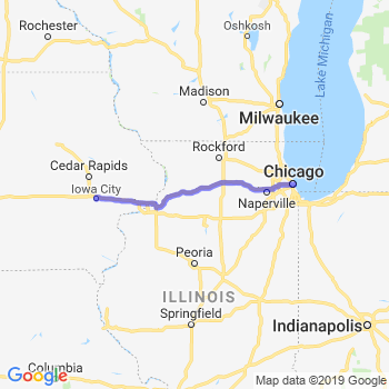 Travel from Iowa City to Chicago Loop Limousine service to Chicago Loop