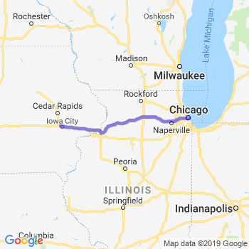 Travel from Coralville to Chicago Loop Limousine service to Chicago Loop