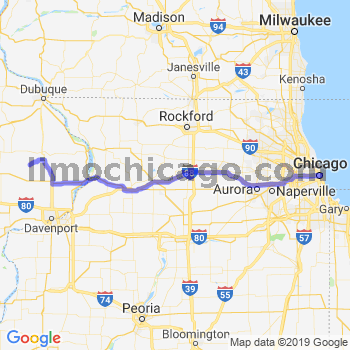 Travel from Lost Nation to Chicago Loop Limousine service to Chicago Loop