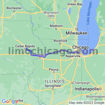 Travel from Marion to Midway airport Limousine service to Midway airport (MDW)