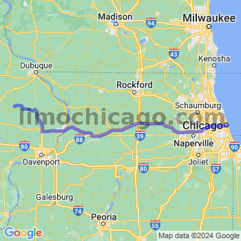 Travel from Onslow to Chicago Loop Limousine service to Chicago Loop