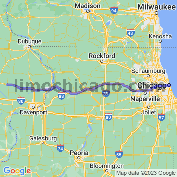 Limousine service to Chicago Loop