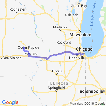 Travel from Vinton to Midway airport Limousine service to Midway airport (MDW)