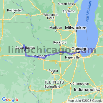 Limousine service to Chicago Loop