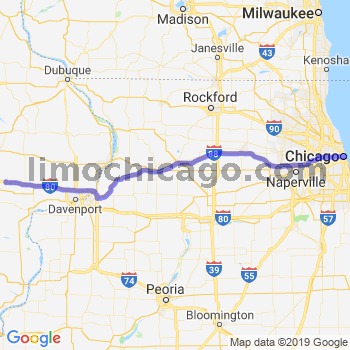 Limousine service to Chicago Loop