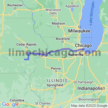 Limousine service to Chicago Loop