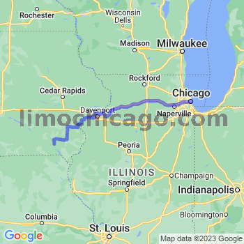 Limousine service to Chicago Loop