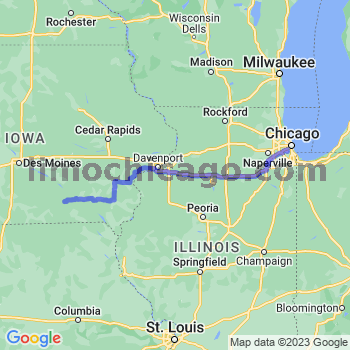 Travel from Blakesburg to Midway airport Limousine service to Midway airport (MDW)