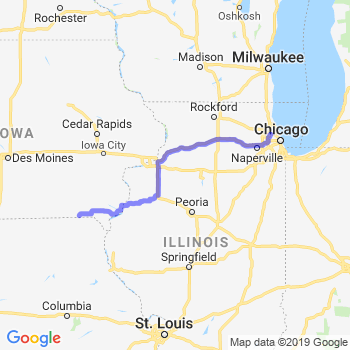 Travel from Cantril to O'Hare airport Limousine service to O'Hare airport (ORD)