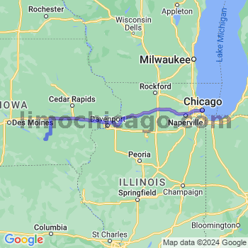 Travel from Cedar to Chicago Loop Limousine service to Chicago Loop