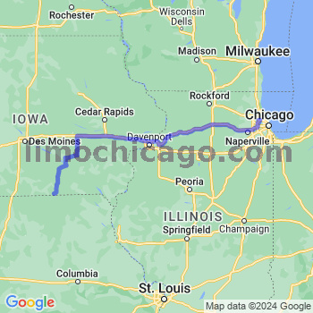 Limousine service to O'Hare airport (ORD)