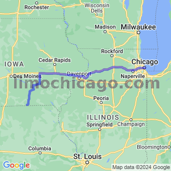 Limousine service to Chicago Loop